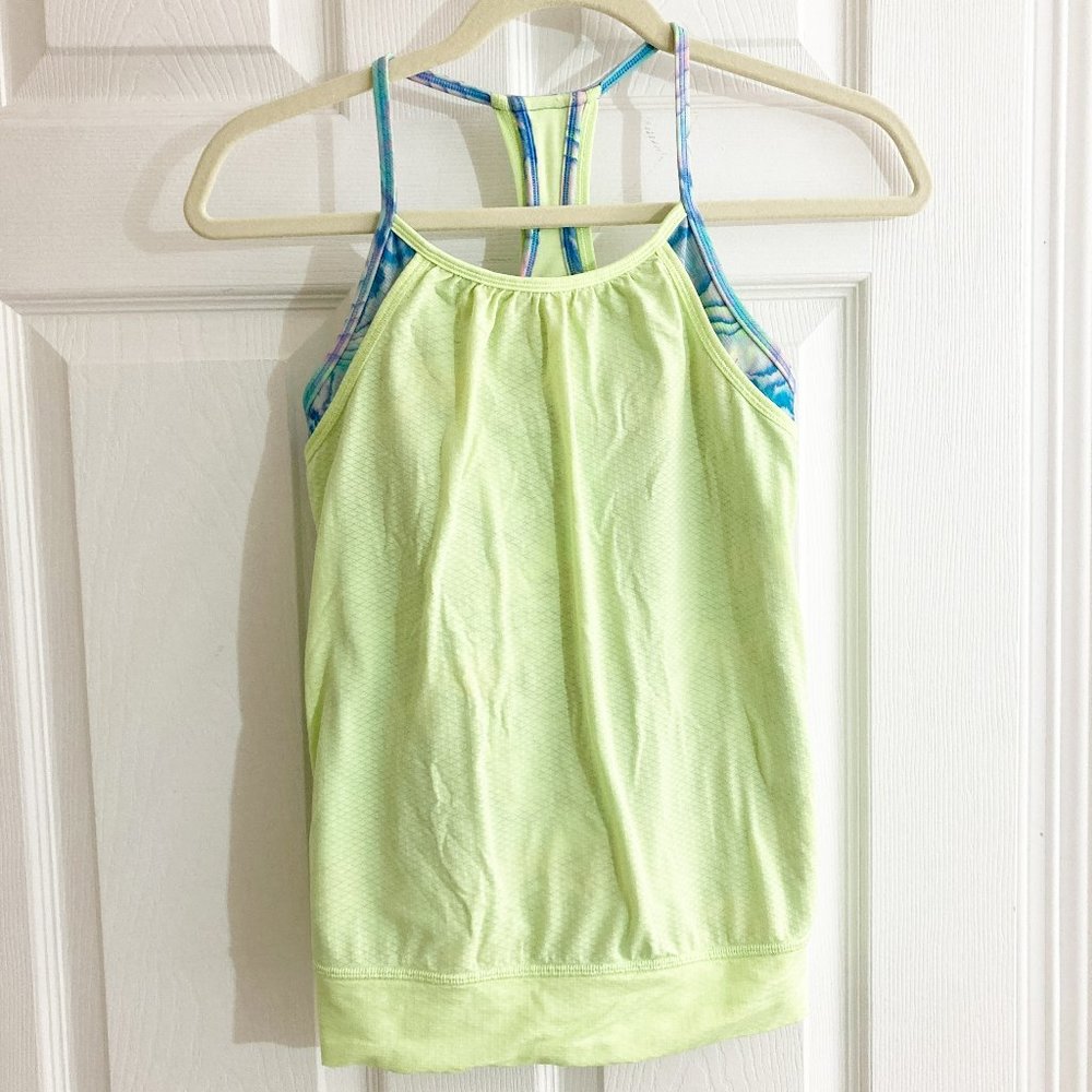 Ivivva by Lululemon Layered Tank Size 12